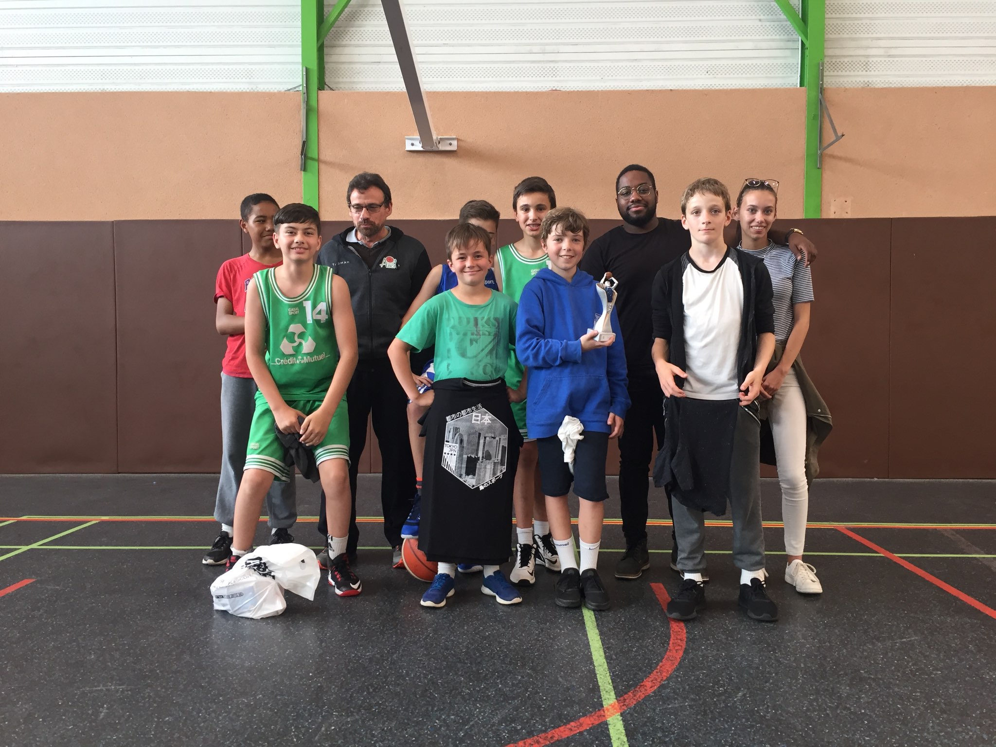 Nos Benjamins victorieux du tournoi de Saint-Molf
